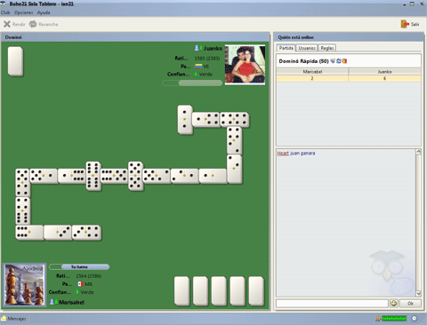 online domino